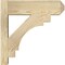 Ekena Millwork Merced Rough Sawn Craftsman Outlooker, Douglas Fir, 6"W x 18"D x 18"H OUT06X18X18MRC04RDF - alternate 3